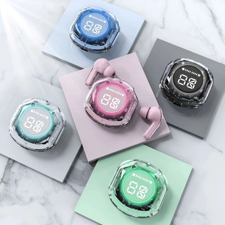Air39 Wireless Earbuds | Bluetooth 5.3 | Clear Sound | Heavy Bass | Noise Reduction |  Led Display – Random Color