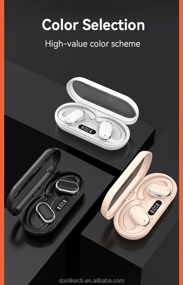 X97 Headphones Wireless Earphone Tws Painless Wear No Pain Led Display (random Color)