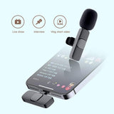 K9 Dual Wireless Lavalier Microphone | Plug & Play Mic for USB Type-C & iPhone | Clip-On Mic for YouTube, Vlogging & Interviews